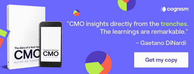 CMO insights directly from the trenches. The learnings are remarkable. Click to get your copy!