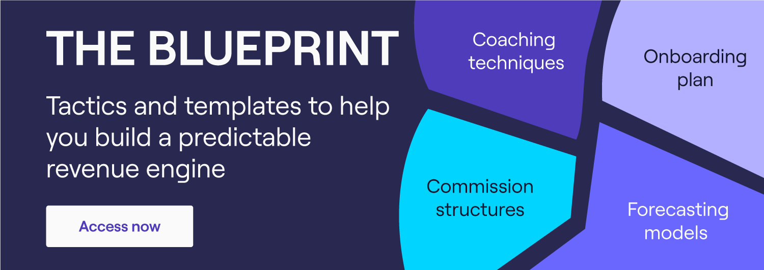 The Blueprint - tactics & templates to help you build a predictable revenue engine. Click to access it now.