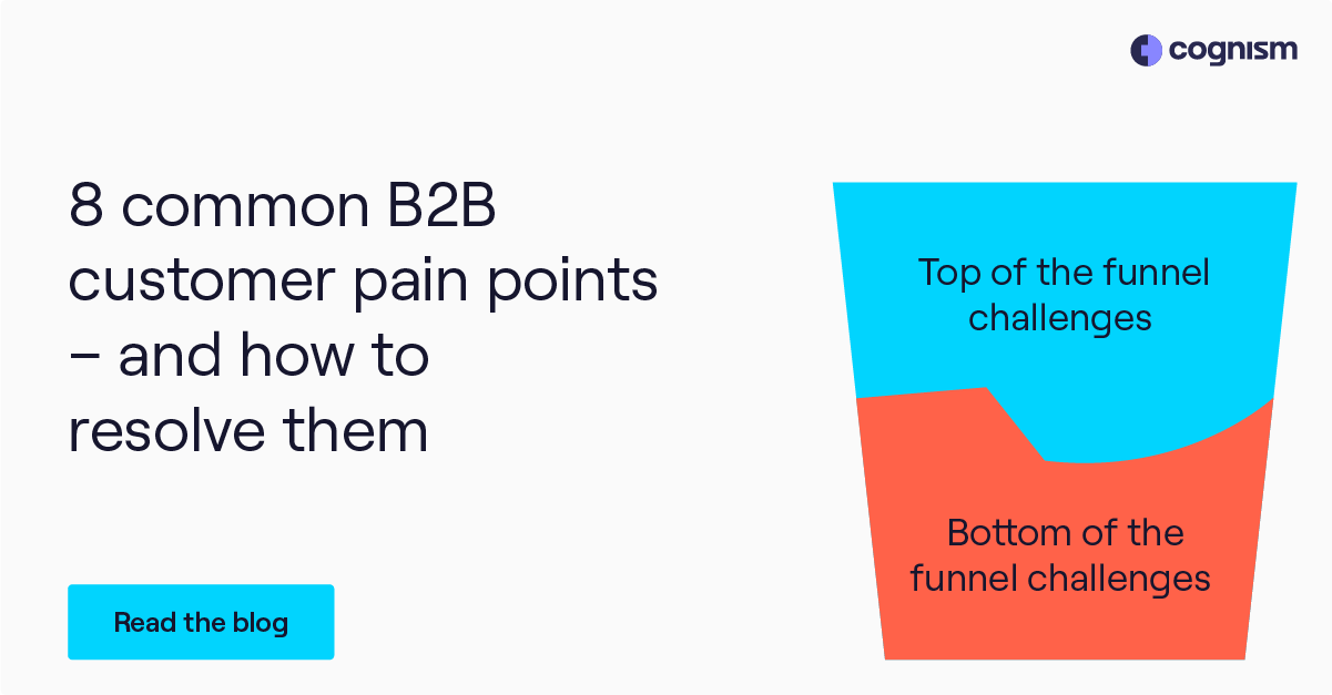 8 Common B2B Customer Pain Points - And How To Resolve Them