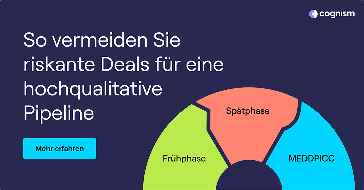 So vermeiden Sie riskante Deals für eine hochqualitative Pipeline