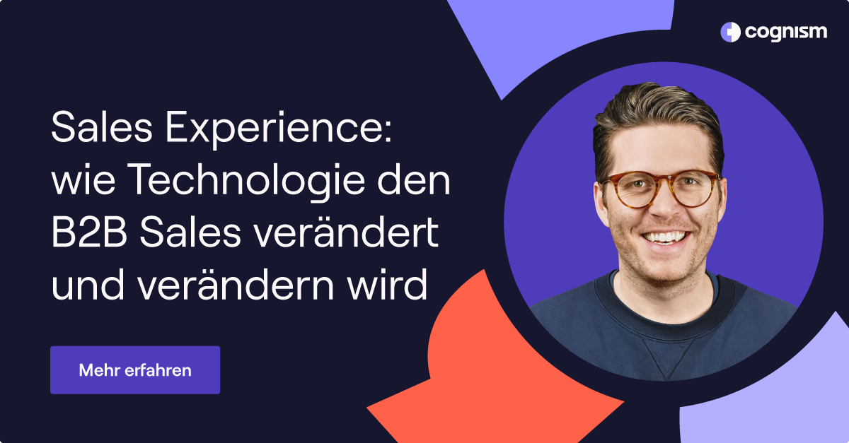 Sales Experience: wie Technologie den B2B Sales verändert und verändern wird – Interview mit Johannes Stich