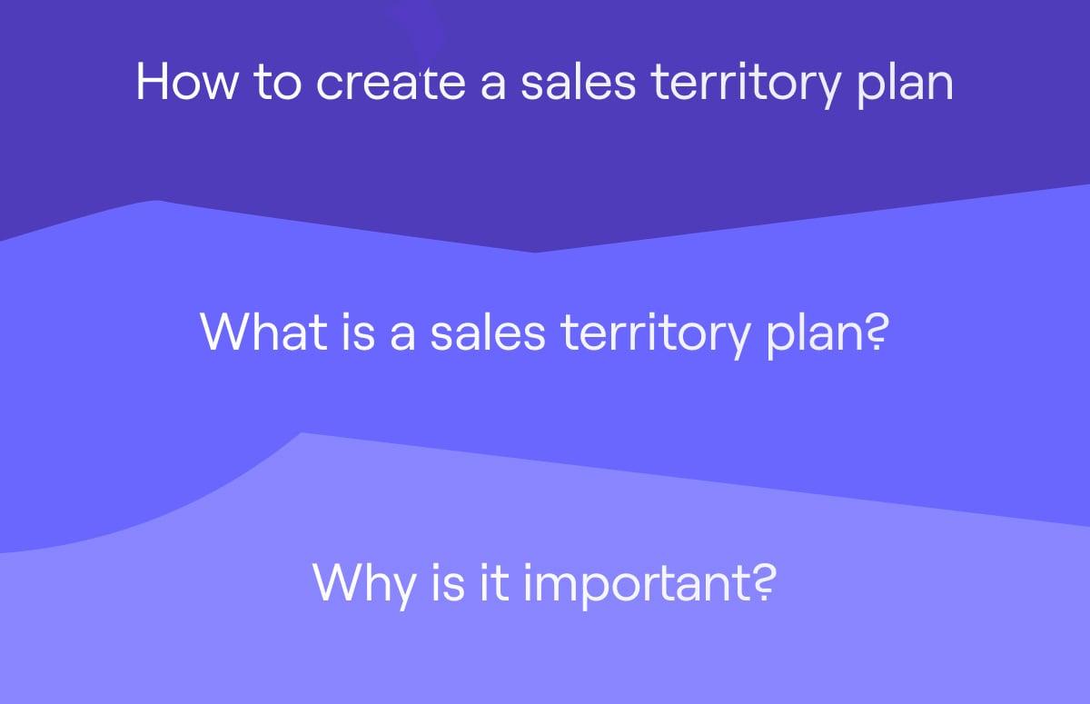 How to create a sales territory plan