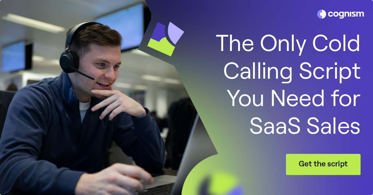 The Only Cold Calling Script You Need for SaaS Sales